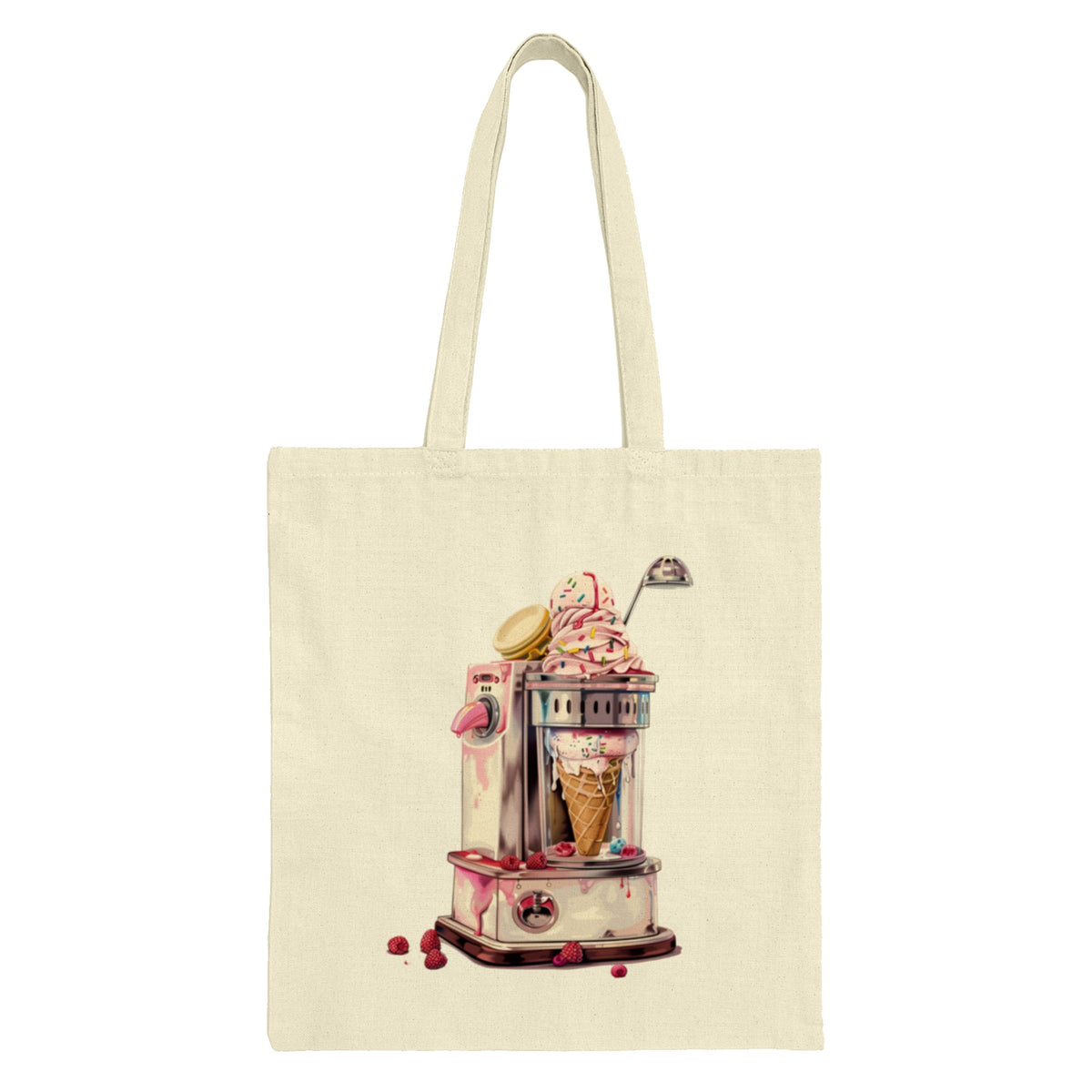 Vintage Ice Cream Machine Design Tote Bag product