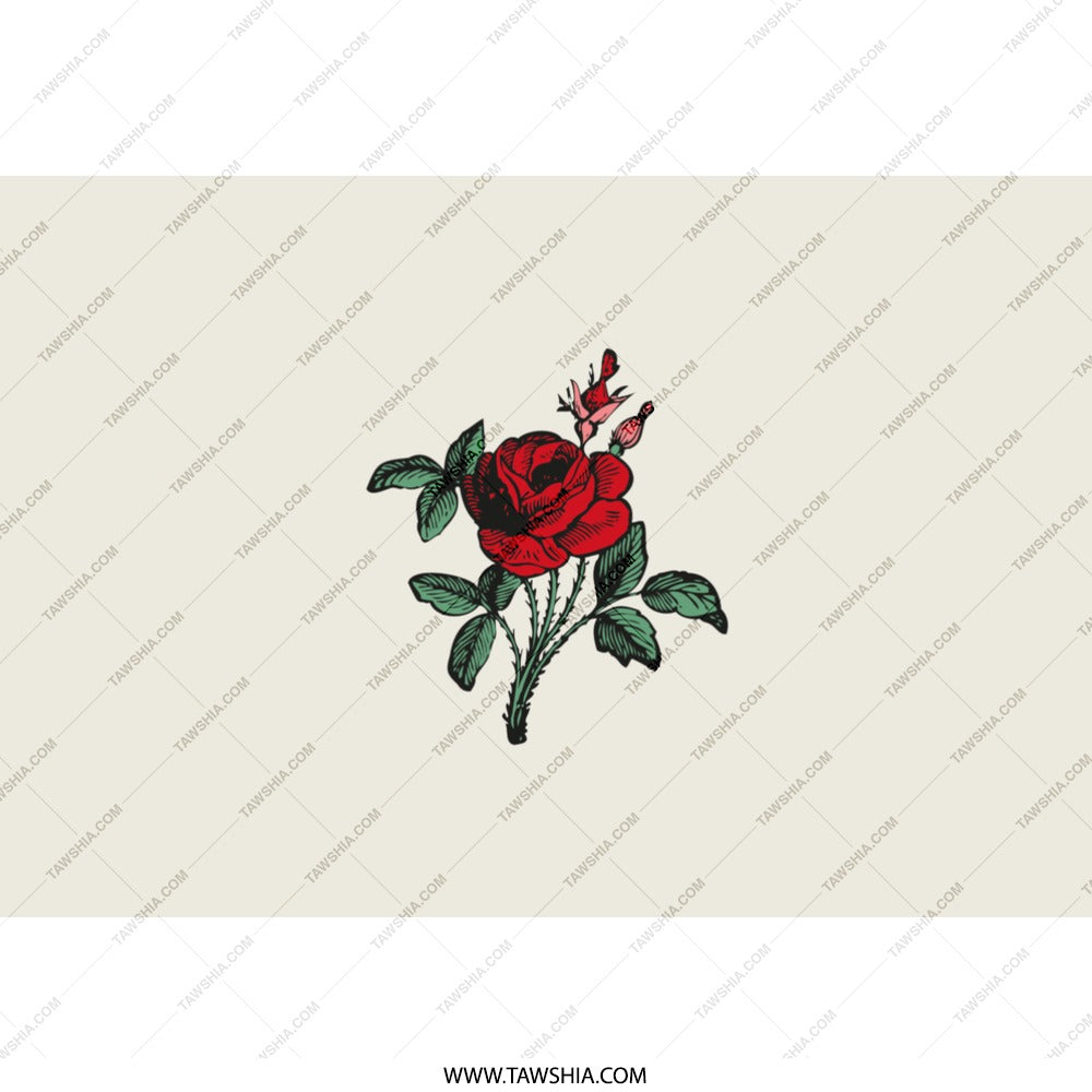 Red Rose Tumbler, Floral Tumbler, Flower Tumbler, Botanical Tumbler, Gift for Her, Valentine's Day Gift, Stylish Drinkware - Tawshia