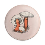Mushroom Pinback Button, Fungi Badge, Nature Lover Gift, Vintage Style Pin, Mushroom Illustration, Botanical Art, Unique Accessory - Tawshia