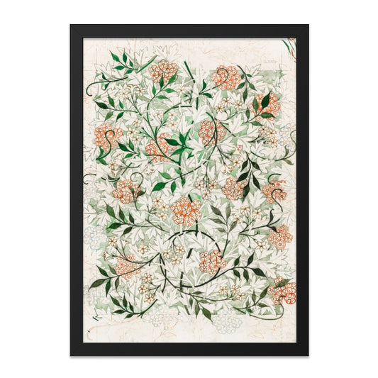 Floral Wall Art Print, Vintage Botanical Art, Home Decor Flowers, Elegant Nature Artwork, Botanical Illustration, Framed Wall Art (137) - Tawshia