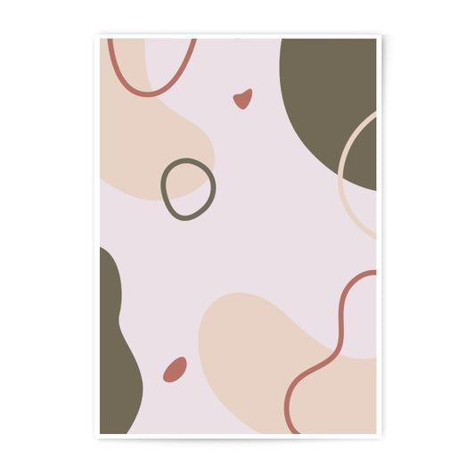Abstract Photographic Print, Modern Art Print, Beige and Brown Wall Decor, Minimalist Home Decor, Neutral Color Art, Trendy Art Print - Tawshia