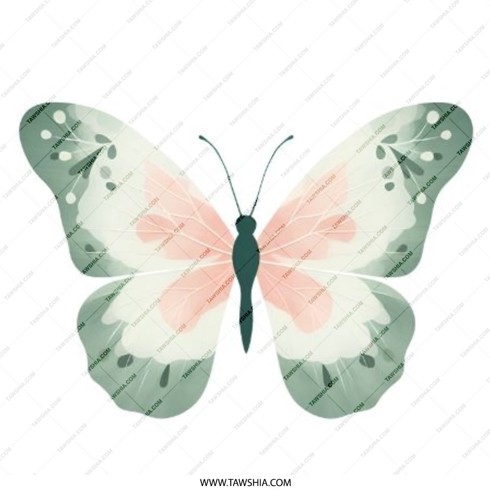 Butterfly Pinback Button, Aesthetic Button, Pastel Colors, Cute Butterfly, Insect Art, Butterfly Lover, Gift Idea, Trendy Pin, Nature Art - Tawshia