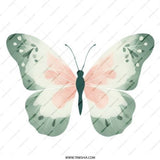 Butterfly Pinback Button, Aesthetic Button, Pastel Colors, Cute Butterfly, Insect Art, Butterfly Lover, Gift Idea, Trendy Pin, Nature Art - Tawshia