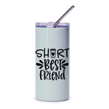 Short Best Friend Tumbler, Coffee Lover Gift, BFF Tumbler, Funny Friend Gift, Friendship Tumbler, Cute Present Idea - Tawshia