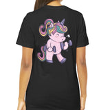 Workout Unicorn Graphic Short Sleeve Shirt product