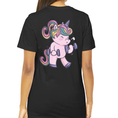 Workout Unicorn Graphic Short Sleeve Shirt product