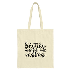 Besties Resties Tote Bag, Friendship Gift, Best Friend Bag, Gift for Bestie, Cute Matching Bestie Bag, Birthday Gift for Friend - Tawshia
