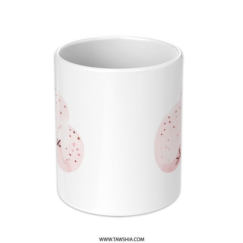 Cherry Blossom Tree Mug, Feedback Mug, Cute Mug, Spring Mug, Nature Lover Gift, Unique Coffee Mug, Personalized Mug - Tawshia