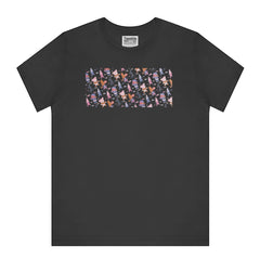 Colorful Graphic Black Short Sleeve Shirt product type