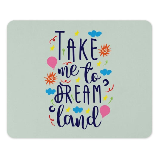 Dreamland Mouse Pad, Cute Desk Decor, Kawaii Mousepad, Office Accessories, Dreamy Gift, Colorful Mouse Mat, Fun Computer Accessory - Tawshia