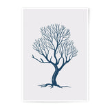 Minimalist Tree Photographic Print, Nature Wall Art, Botanical Decor, Modern Art Print, Scandinavian Style Art, Tree Silhouette - Tawshia