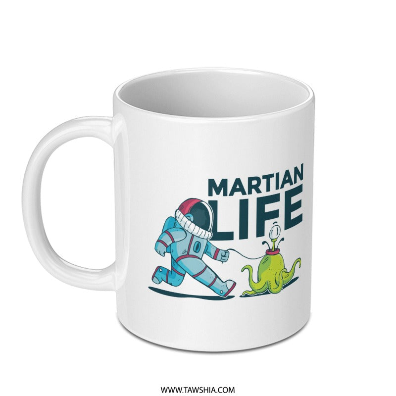 Martian Life Astronaut with Alien Mug product type