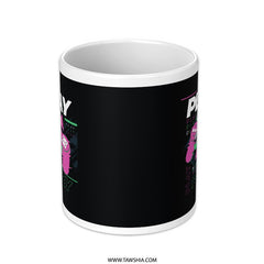 Playful Pink Character Galaxy Design Mug product type