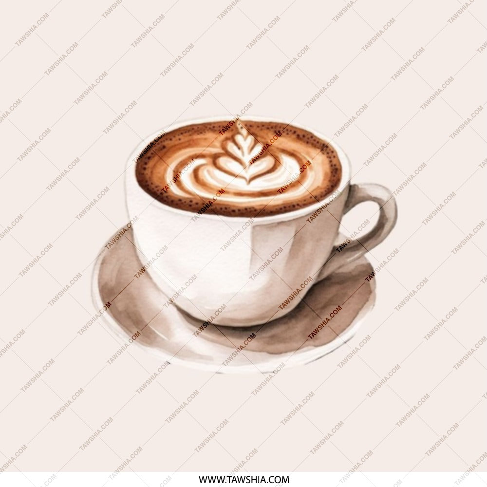 Latte Art Pocket Mirror, Coffee Lover Gift, Espresso Design Compact Mirror, Cute Purse Mirror, Cafe Aesthetic, Barista Accessory - Tawshia