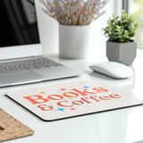 Books and Coffee Design Mouse Pad Product Type