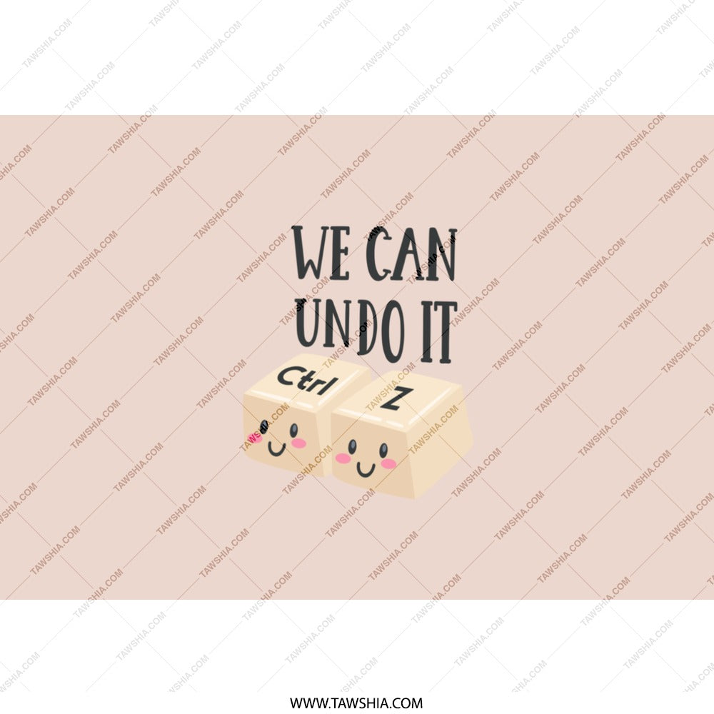 Ctrl Z Tumbler, We Can Undo It, Programmer Gift, Funny Tumbler, Keyboard Keys, Computer Humor, Tech Gift, Ctrl+Z, Undo Tumbler - Tawshia
