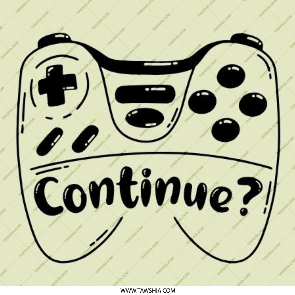 Gamer Pinback Button, Continue Gaming, Controller Button, Funny Gamer Gift, Gift for Him, Gamer Present, Cool Pinback Buttons - Tawshia