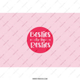 Besties for the Resties Tumbler, Cute Friendship Gift, BFF Tumbler, Funny Best Friend Gift, Sister Tumbler, Best Friend Birthday Gift - Tawshia