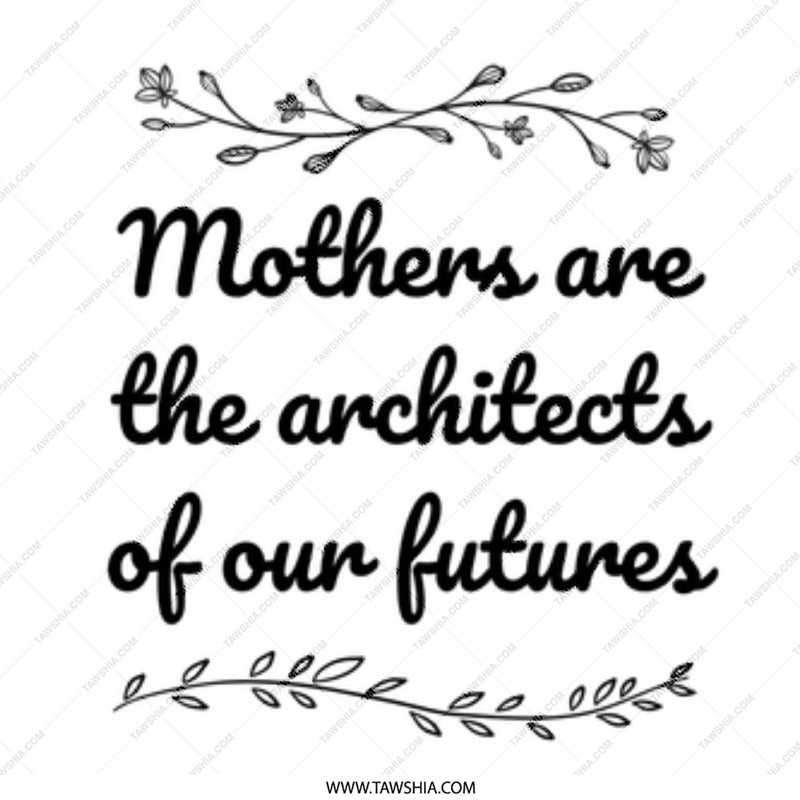 Mothers Are Architects Mug, Inspirational Quote Gift, Mother's Day Present, Floral Accents, Unique Mom Gift Idea, Coffee Lover Mug - Tawshia