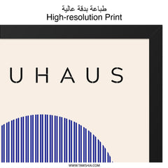 Bauhaus Wall Art, Ausstellung 1923 Print, Modern Art Poster, Geometric Wall Decor, Minimalist Art Print, Home Decor Gift - Tawshia