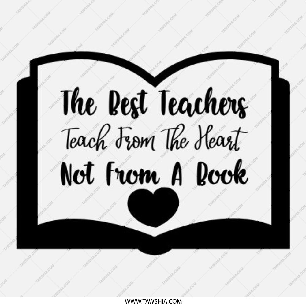 Teacher Appreciation Pinback Button, Heartfelt Teacher Gift, Best Teachers Teach From The Heart, Teacher Thank You, Book Lover Button - Tawshia