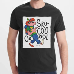 Funky Cartoon Character Sku-Coo-Oo-Cool T-shirt product