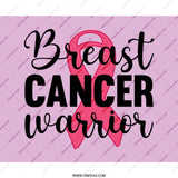 Breast Cancer Warrior Mouse Pad, Pink Ribbon Mousepad, Cancer Awareness Gift, Survivor Support Mouse Mat, Inspirational Desk Decor - Tawshia