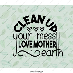 Eco Friendly BackPack, Earth Day Gift, Clean Up Mother Earth, Environmentalist Backpack, Nature Lover Backpack, Stylish BackPack - Tawshia