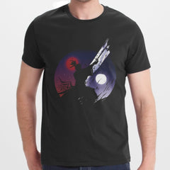 Mysterious Night Silhouette Graphic Tee product
