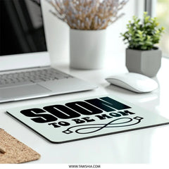 Soon To Be Mom MousePad, Pregnancy Announcement Gift, New Mother Present, Expecting Mom Gift, Baby Shower Decor, Unique Mouse Pad - Tawshia