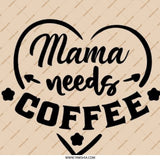 Mama Needs Coffee Pinback Button, Mom Life, Coffee Lover Gift, Funny Mom, Coffee Addiction Pin Button, Cute Button, Coffee Gift Idea - Tawshia