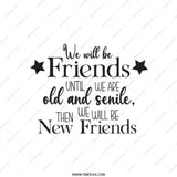 Friends Forever Tote Bag, Best Friends Gift, Friendship Quote Bag, Cute Tote Bags, Travel Bag, Shopping Bag, Canvas Tote Bag, Trendy Tote - Tawshia