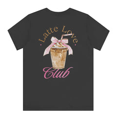 Latte Love Club Graphic Tee Shirt product type