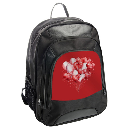 Heart Balloons Backpack, Valentines Day Gift, Romantic Backpack, Love Backpack, Heart Themed Bag, Backpack for Her, Backpack for Him - Tawshia