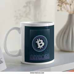 Bitcoin Cryptocurrency Design Coffee Mug Product