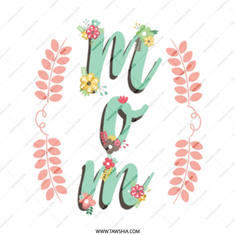 Floral Mom Mug, Mother's Day Gift, Cute Mom Mug, Flower Mug, Gift For Her, Birthday Gift, Mom Gift Idea - Tawshia