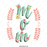 Floral Mom Mug, Mother's Day Gift, Cute Mom Mug, Flower Mug, Gift For Her, Birthday Gift, Mom Gift Idea - Tawshia