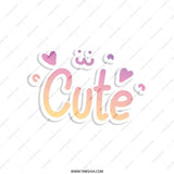 Cute Tote Bag, Pastel Hearts, Kawaii Bag, Aesthetic Tote, Shopping Bag, Everyday Bag, Gift for Her, Girly Bag, Trendy Tote Bag, Canvas Tote - Tawshia