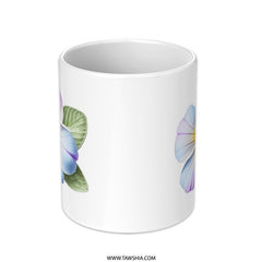 Floral Mug, Pansy Flower Mug, Watercolor Flower Mug, Floral Coffee Mug, Flower Lover Gift, Gift for Her, Unique Mug, Cute Mug - Tawshia