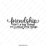 Friendship Tote Bag, Best Friend Gift, Cute Gift For Friends, Gift For Her, Friendship Quote Tote, Everyday Bag, Gift For Women - Tawshia