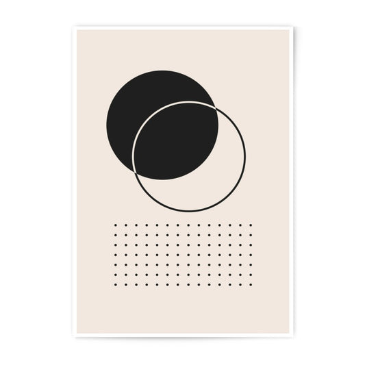 Minimalist Photographic Print, Abstract Art Print, Circle Geometric Wall Decor, Modern Art Print, Home Decor, Fine Art Print - Tawshia
