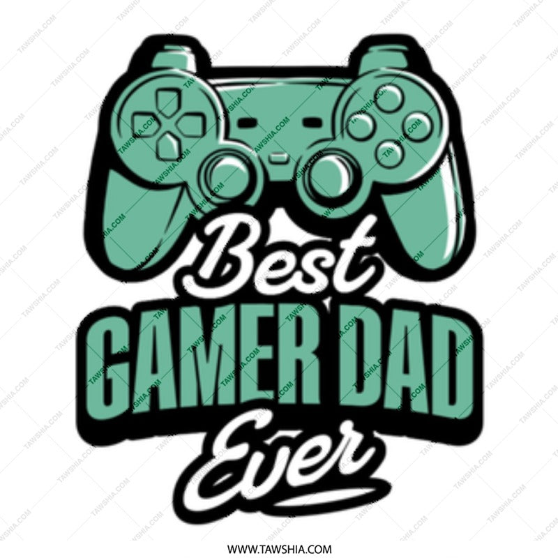 Best Gamer Dad Ever Graphic Design product
