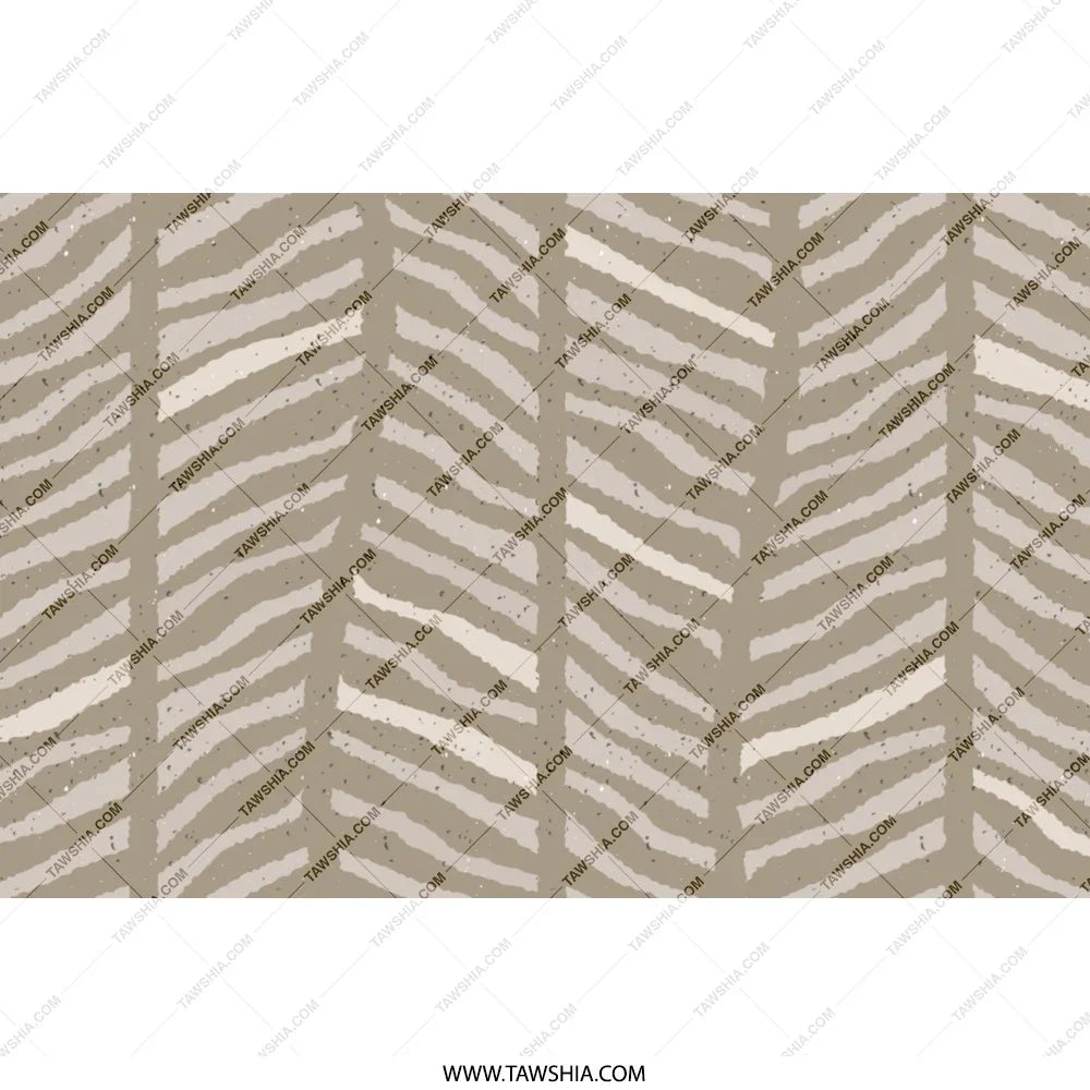 Geometric Pattern Beige and Brown Wallpaper product