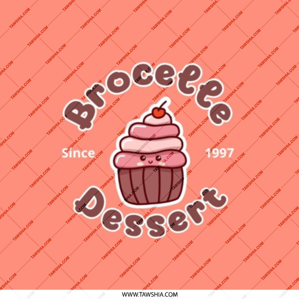Cupcake Pocket Mirror, Dessert Lover Gift, Brocette Dessert Pocket Mirror, Cute Food Mirror, Makeup Mirror, Kawaii Pocket Mirror - Tawshia