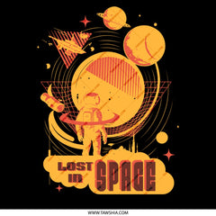 Lost in Space Astronaut Space Themed Graphic product