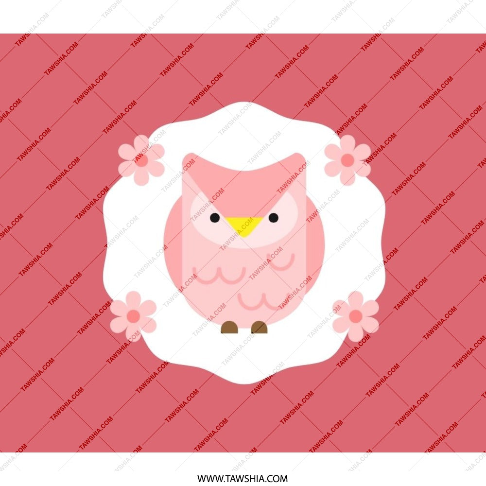 Pink Owl Backpack, Cute Animal Backpack, Floral Backpack, Owl Lover Gift, Stylish Backpack, Everyday Backpack, School Backpack - Tawshia