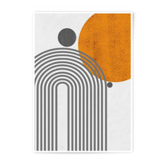 Geometric Photographic Print, Abstract Wall Art, Modern Art Print, Circle and Arch Decor, Home Decor, Office Art, Minimalist Art - Tawshia