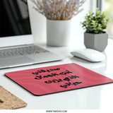 Arabic Quote Mouse Pad, Motivational Desk Decor, Gift For Friend, Unique Office Accessory, Inspirational Quote Mouse Pad - Tawshia