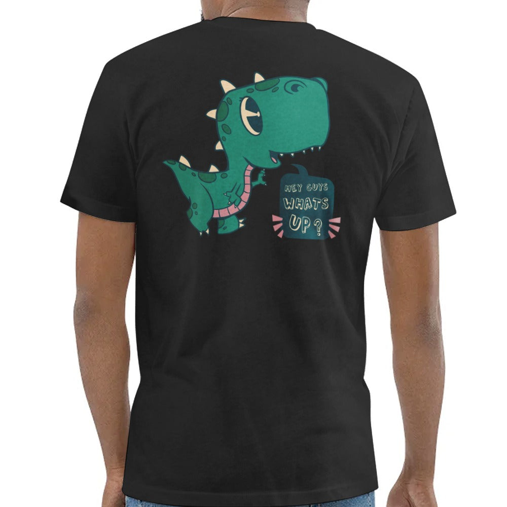 Fun Cartoon Dinosaur Graphic T-Shirt Product