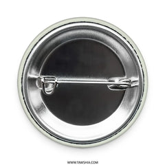 Watercolor Fern Pinback Button, Botanical Badge, Forest Illustration, Nature Inspired Gift, Plant Lover Pin, Unique Accessory - Tawshia